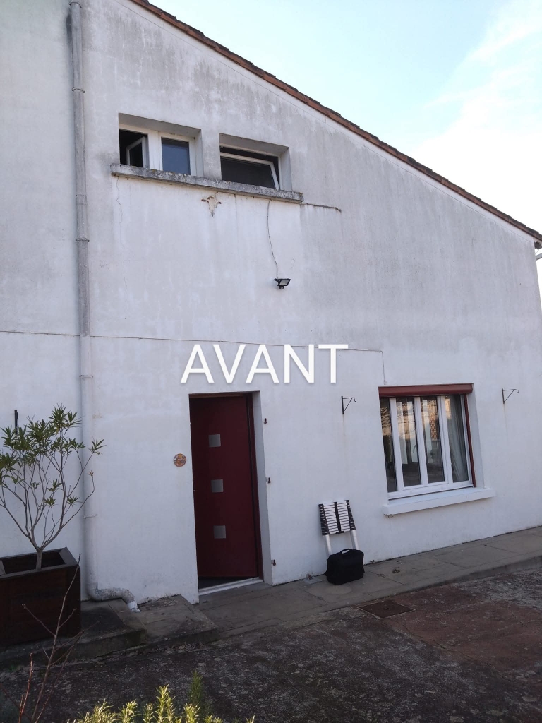 Maison de ville avant ravalement de façade